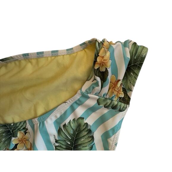 Marilyn Monroe Tropical Chevron Bikini Women's Size Large New - Picture 6 of 12
